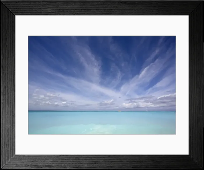 Framed Print : Sailing on the azure waters of Grace Bay, the most spectacular beach on Providenciales Framed Print : Sailing on the azure waters of Grace Bay, the most spectacular beach on Providenciales