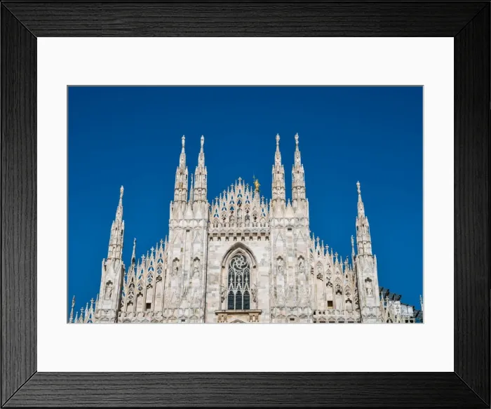 Framed Print : Roof and spires of Milans iconic Duomo cathedral, Milan, Lombardy, Italy, Europe Framed Print : Roof and spires of Milans iconic Duomo cathedral, Milan, Lombardy, Italy, Europe