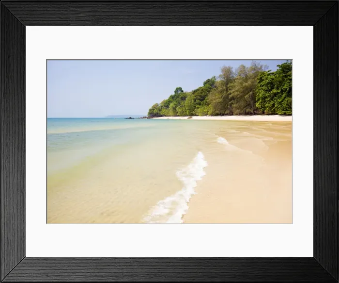 Framed Print : White sand and shallow sea, Tubkaak Beach, near Krabi Town, Krabi, Thailand, Southeast Asia Framed Print : White sand and shallow sea, Tubkaak Beach, near Krabi Town, Krabi, Thailand, Southeast Asia