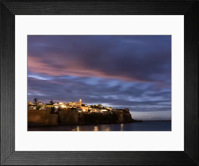 Framed Print : Kasbah des Oudaya (Kasbah of the Udayas) at twilight, Rabat, Morocco, North Africa Framed Print : Kasbah des Oudaya (Kasbah of the Udayas) at twilight, Rabat, Morocco, North Africa