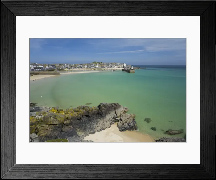 Framed Print : St. Ives harbour, Cornwall, England, United Kingdom, Europe Framed Print : St. Ives harbour, Cornwall, England, United Kingdom, Europe