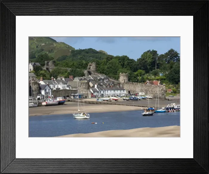 Framed Print : Conwy (Conway), Conway County Borough, Wales, United Kingdom, Europe Framed Print : Conwy (Conway), Conway County Borough, Wales, United Kingdom, Europe