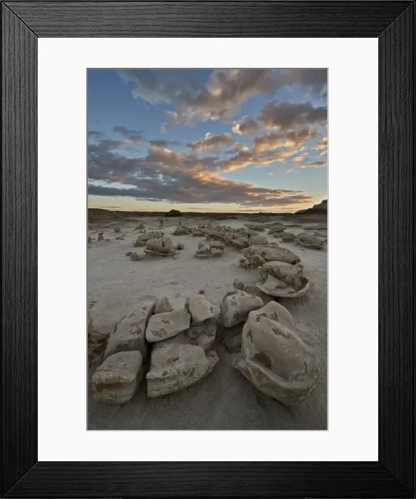 Framed Print : Egg Factory at dawn, Bisti Wilderness, New Mexico, United States of America, North Framed Print : Egg Factory at dawn, Bisti Wilderness, New Mexico, United States of America, North