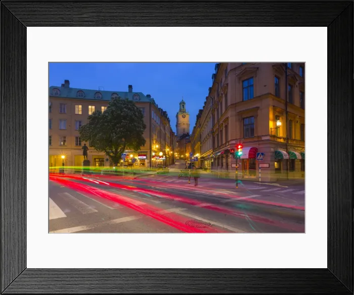 Framed Print : View of Storkyrkan Church from Gamla Stan at dusk, Stockholm, Sweden, Scandinavia, Europe Framed Print : View of Storkyrkan Church from Gamla Stan at dusk, Stockholm, Sweden, Scandinavia, Europe