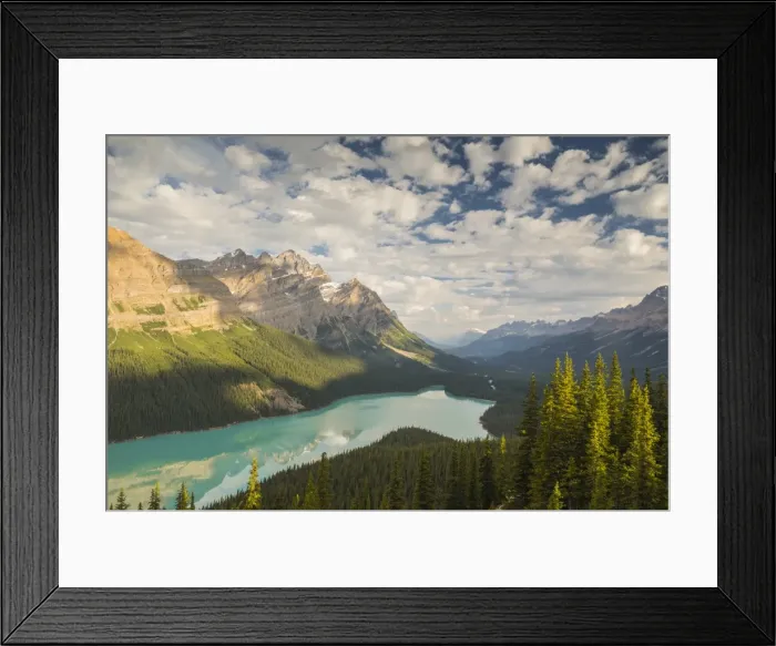 Framed Print : Wide view of Peyto Lake, Banff National Park, UNESCO World Heritage Site, Alberta Framed Print : Wide view of Peyto Lake, Banff National Park, UNESCO World Heritage Site, Alberta
