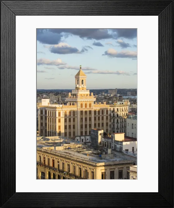 Framed Print : Architecture from an elevated view near the Malecon, Havana, Cuba, West Indies, Central Framed Print : Architecture from an elevated view near the Malecon, Havana, Cuba, West Indies, Central