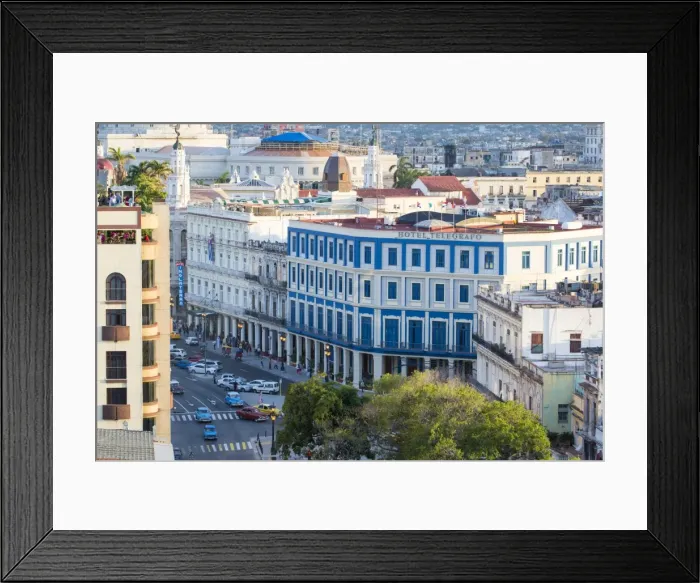 Framed Print : Architecture from an elevated view near the Malecon, Havana, Cuba, West Indies, Central Framed Print : Architecture from an elevated view near the Malecon, Havana, Cuba, West Indies, Central