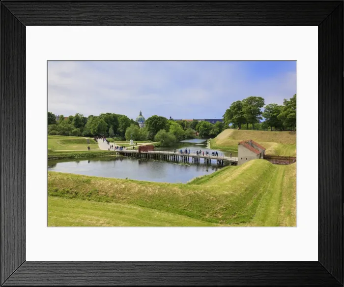 Framed Print : Gardens and historical buildings, The Citadel (Kastellet), Copenhagen, Denmark, Europe Framed Print : Gardens and historical buildings, The Citadel (Kastellet), Copenhagen, Denmark, Europe