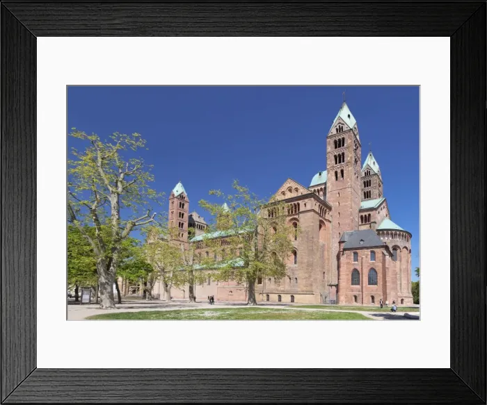 Framed Print : Kaiserdom Cathedral, UNESCO World Heritage Site, Speyer, Rhineland-Palatinate, Germany Framed Print : Kaiserdom Cathedral, UNESCO World Heritage Site, Speyer, Rhineland-Palatinate, Germany