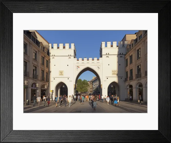 Framed Print : Karlstor Gate, Karlsplatz Square, Stachus, Munich, Bavaria, Germany, Europe Framed Print : Karlstor Gate, Karlsplatz Square, Stachus, Munich, Bavaria, Germany, Europe