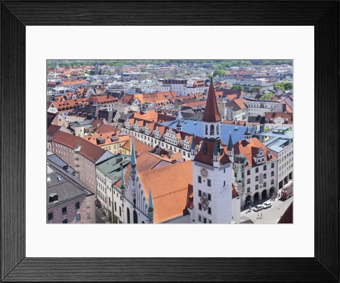 Framed Print : Old town hall (Altes Rathaus) at Marienplatz Square, Munich, Bavaria, Germany, Europe Framed Print : Old town hall (Altes Rathaus) at Marienplatz Square, Munich, Bavaria, Germany, Europe