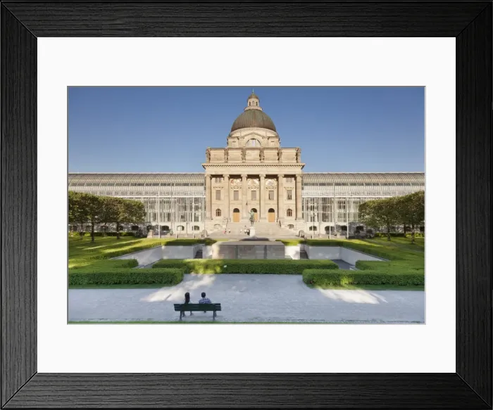 Framed Print : Bavarian State Chancellery (Bayrische Staatskanzlei), Hofgarten Court Gardens, Munich Framed Print : Bavarian State Chancellery (Bayrische Staatskanzlei), Hofgarten Court Gardens, Munich