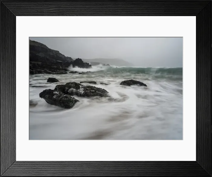 Framed Print : Incoming tide, Clogher Bay, Clogher, Dingle Peninsula, County Kerry, Munster, Republic of Ireland Framed Print : Incoming tide, Clogher Bay, Clogher, Dingle Peninsula, County Kerry, Munster, Republic of Ireland