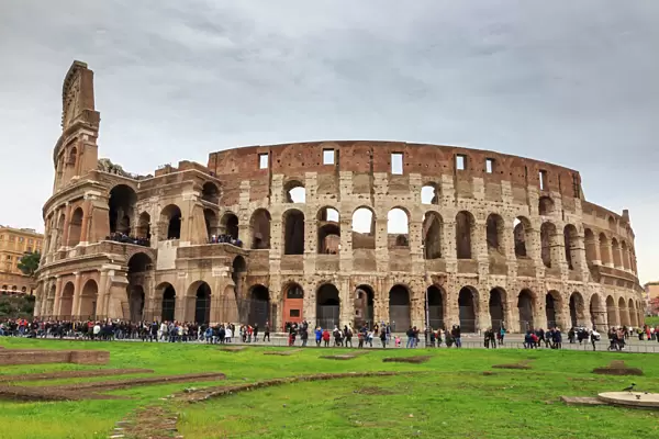 Colosseum, Roman Amphitheatre, Forum area, Historic Centre (Centro Storico), Rome