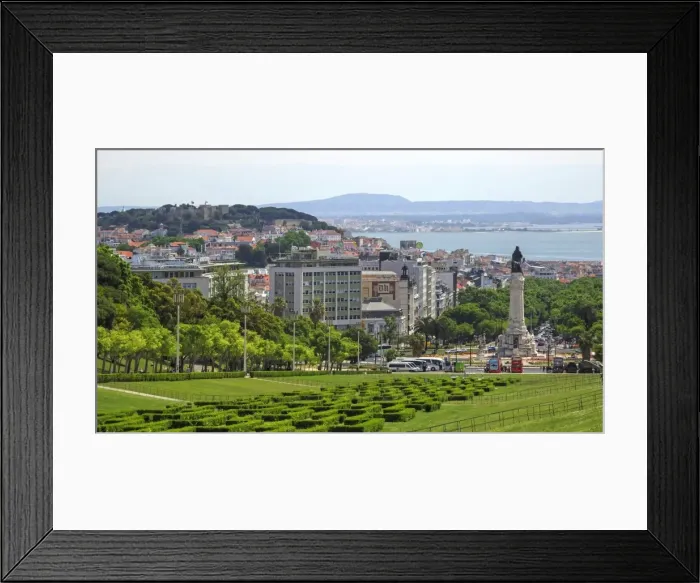 Framed Print : Parque Eduardo VII, Lisbon, Portugal, Europe Framed Print : Parque Eduardo VII, Lisbon, Portugal, Europe