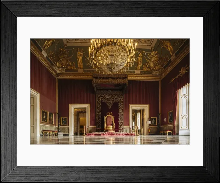 Framed Print : Interior of Palazzo Reale di Napoli, Naples, Campania, Italy, Europe Framed Print : Interior of Palazzo Reale di Napoli, Naples, Campania, Italy, Europe
