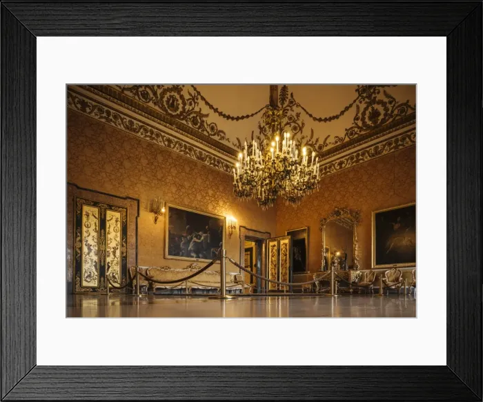 Framed Print : Interior of Palazzo Reale di Napoli, Naples, Campania, Italy, Europe Framed Print : Interior of Palazzo Reale di Napoli, Naples, Campania, Italy, Europe