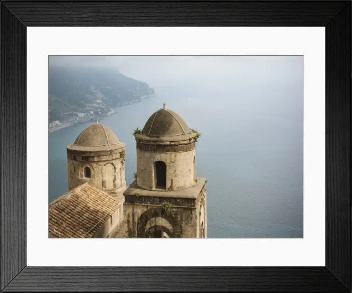 Framed Print : View from Villa Rufolo, Ravello, Amalfi Coast, UNESCO World Heritage Site, Campania Framed Print : View from Villa Rufolo, Ravello, Amalfi Coast, UNESCO World Heritage Site, Campania