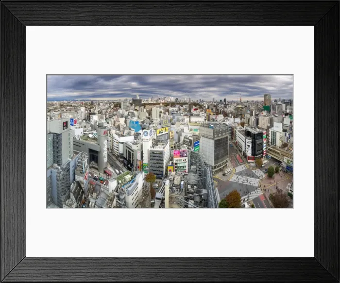 Framed Print : Elevated view over Shibuya Ward towards the Shinjuku skyline, Tokyo, Japan, Asia Framed Print : Elevated view over Shibuya Ward towards the Shinjuku skyline, Tokyo, Japan, Asia