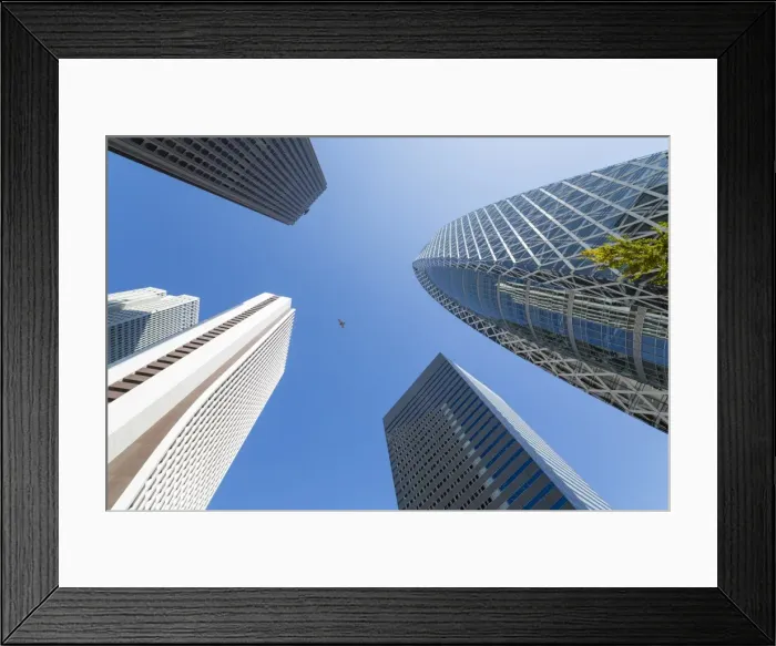 Framed Print : Skyscrapers in Shinjuku district, Tokyo, Japan, Asia Framed Print : Skyscrapers in Shinjuku district, Tokyo, Japan, Asia