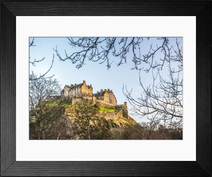 Framed Print : Edinburgh Castle at sunset, UNESCO World Heritage Site, Edinburgh, Scotland, United Kingdom Framed Print : Edinburgh Castle at sunset, UNESCO World Heritage Site, Edinburgh, Scotland, United Kingdom