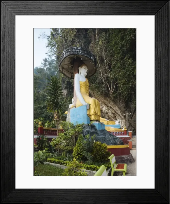 Framed Print : Kaw Ka Thawng Cave, Hpa-an, Kayin State, Myanmar (Burma), Asia Framed Print : Kaw Ka Thawng Cave, Hpa-an, Kayin State, Myanmar (Burma), Asia