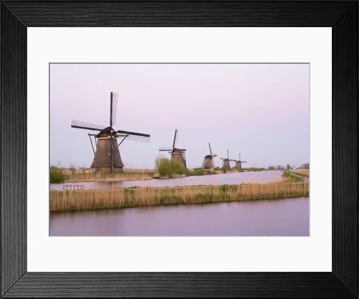 Framed Print : Windmills, Kinderdijk, UNESCO World Heritage Site, Netherlands, Europe Framed Print : Windmills, Kinderdijk, UNESCO World Heritage Site, Netherlands, Europe