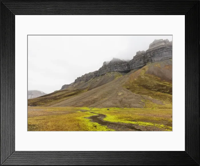 Framed Print : Skansen in Billefjorden, Spitsbergen, Svalbard, Arctic, Norway, Europe Framed Print : Skansen in Billefjorden, Spitsbergen, Svalbard, Arctic, Norway, Europe