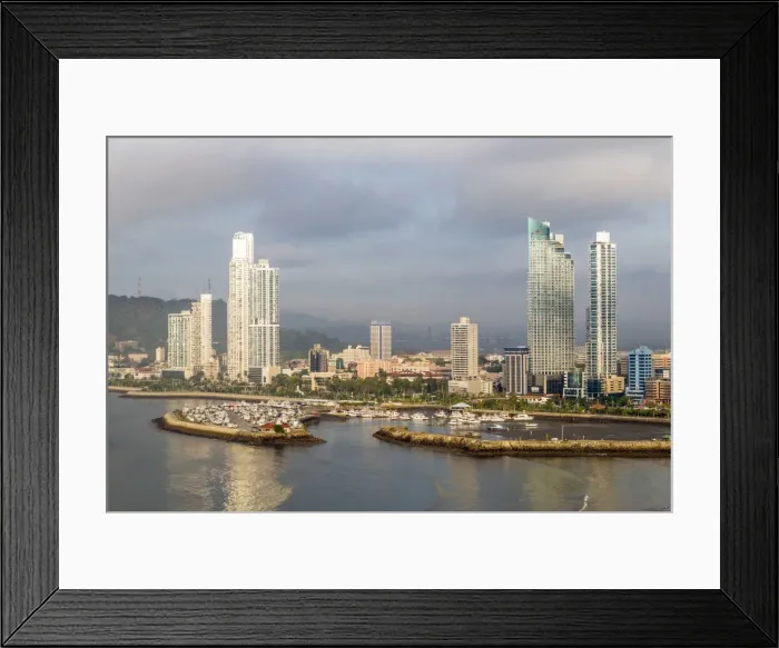 Framed Print : Apartment towers, Panama City, Panama, Central America Framed Print : Apartment towers, Panama City, Panama, Central America