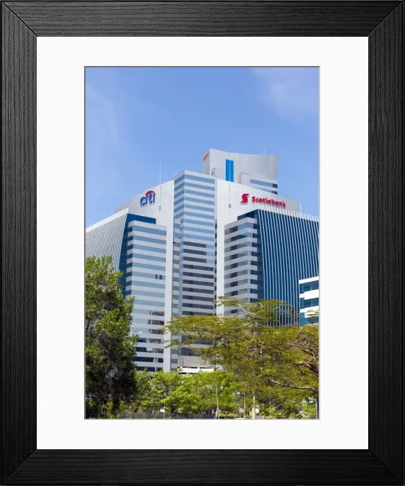 Framed Print : Financial buildings, Panama City, Panama, Central America Framed Print : Financial buildings, Panama City, Panama, Central America