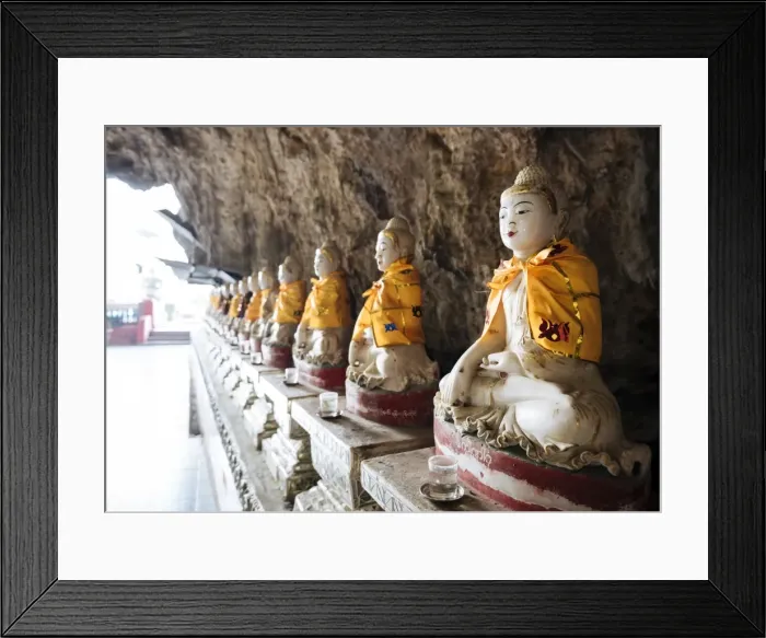 Framed Print : Kaw Ka Thawng Cave, Hpa-an, Kayin State, Myanmar (Burma), Asia Framed Print : Kaw Ka Thawng Cave, Hpa-an, Kayin State, Myanmar (Burma), Asia