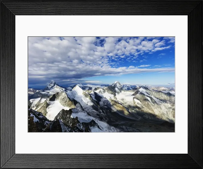 Framed Print : View of the Matterhorn from Zinalrothorn, 4221m, Zermatt, Valais, Swiss Alps, Switzerland Framed Print : View of the Matterhorn from Zinalrothorn, 4221m, Zermatt, Valais, Swiss Alps, Switzerland