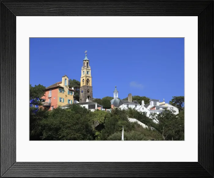 Framed Print : Portmeirion Village, Gwynedd, North Wales, Wales, United Kingdom, Europe Framed Print : Portmeirion Village, Gwynedd, North Wales, Wales, United Kingdom, Europe