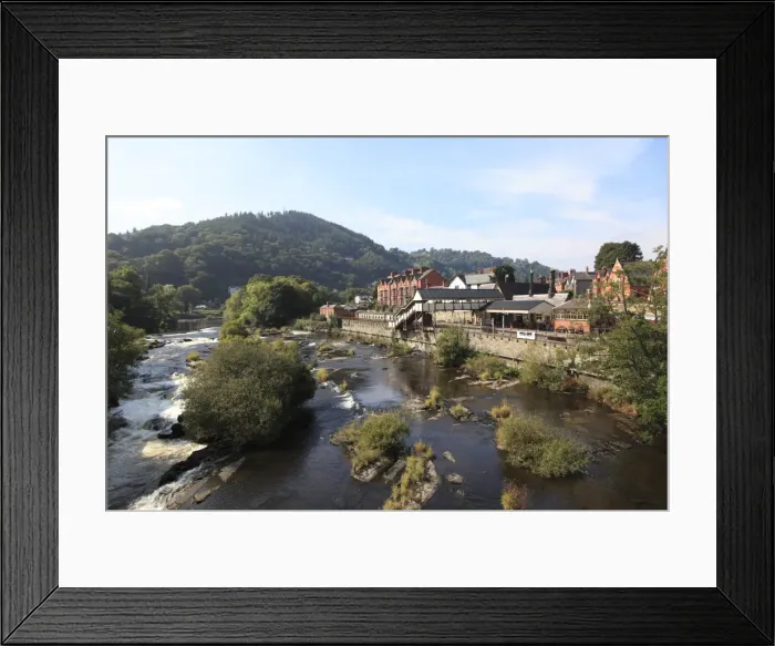Framed Print : Llangollen, Dee River, Railway Station, Dee Valley, Denbighshire, North Wales, Wales Framed Print : Llangollen, Dee River, Railway Station, Dee Valley, Denbighshire, North Wales, Wales