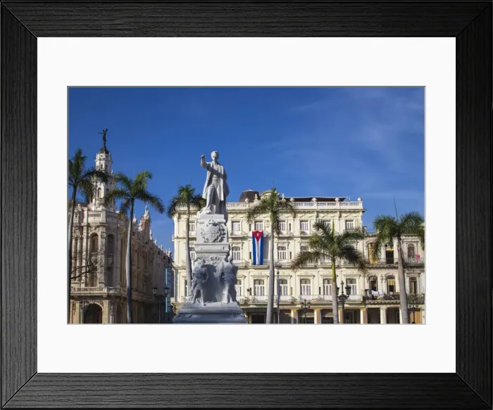 Framed Print : Gran Teatro de la Habana (Grand Theatre), Parque Central, Havana, Cuba, West Indies