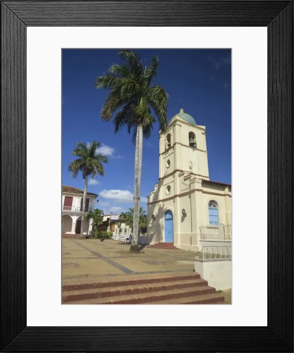 Framed Print : Church on Central Square, Vinales Town, Vinales, Pinar del Rio Province, Cuba, West Indies Framed Print : Church on Central Square, Vinales Town, Vinales, Pinar del Rio Province, Cuba, West Indies