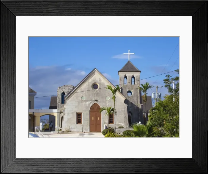 Framed Print : St. Francis Xavier Cathedral, Nassau, Providence Island, Bahamas, West Indies, Caribbean Framed Print : St. Francis Xavier Cathedral, Nassau, Providence Island, Bahamas, West Indies, Caribbean