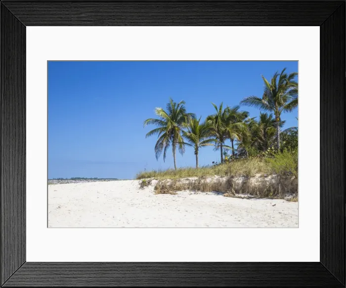 Framed Print : Cabbage Beach, Paradise Island, Nassau, Bahamas, West Indies, Caribbean, Central America
