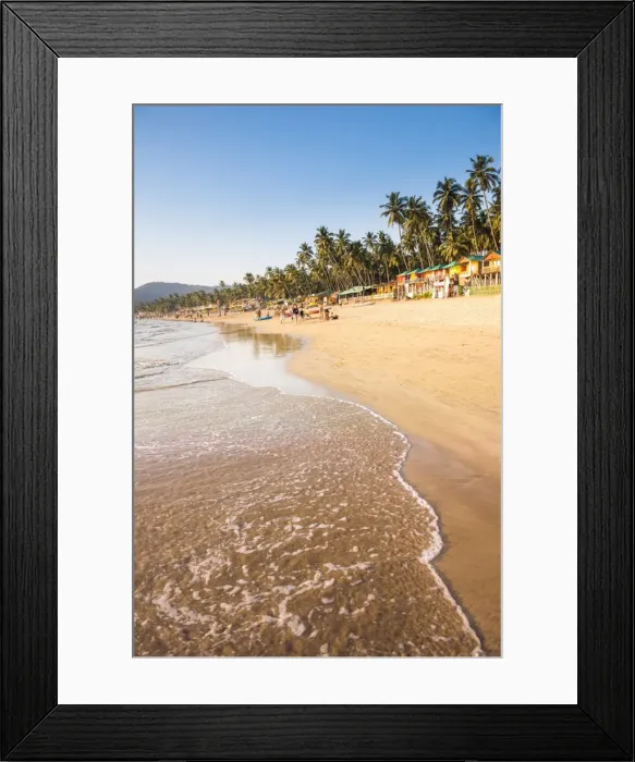Framed Print : Palolem Beach, Goa, India Framed Print : Palolem Beach, Goa, India