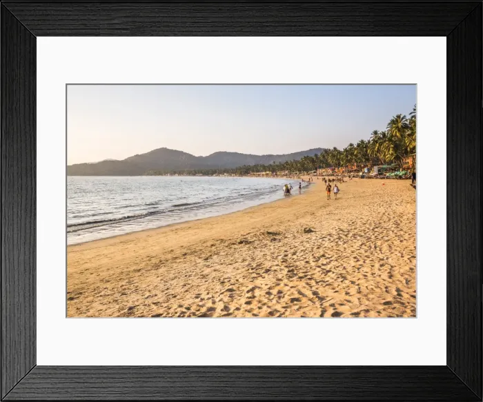 Framed Print : Palolem Beach, Goa, India, Asia Framed Print : Palolem Beach, Goa, India, Asia