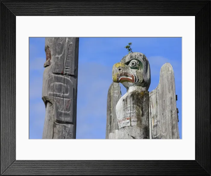 Framed Print : Thunderbird, First Nation Totem Pole, Namgis Burial Grounds, Alert Bay, Inside Passage Framed Print : Thunderbird, First Nation Totem Pole, Namgis Burial Grounds, Alert Bay, Inside Passage