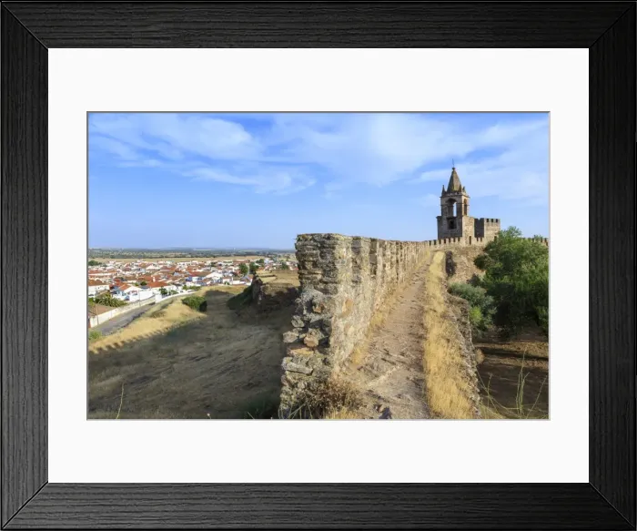Framed Print : Mourao castle, Alentejo, Portugal, Europe Framed Print : Mourao castle, Alentejo, Portugal, Europe