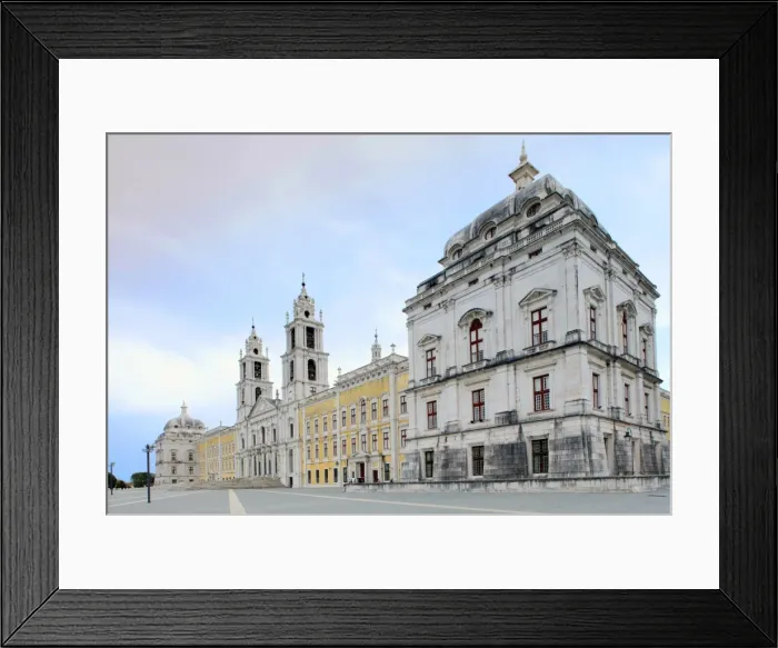 Framed Print : Mafra Palace, Mafra, Centro, Portugal, Europe