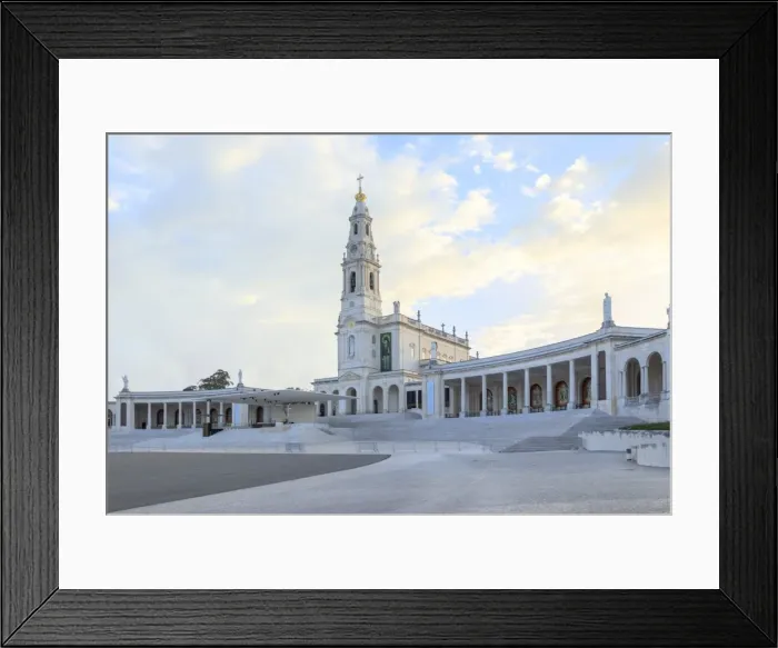 Framed Print : Basilica of Our Lady of the Rosary at the Portuguese Catholic Sanctuary of Fatima Framed Print : Basilica of Our Lady of the Rosary at the Portuguese Catholic Sanctuary of Fatima