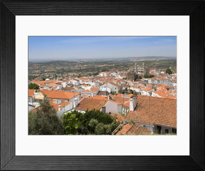 Framed Print : View of Portalegre, capital of the northern Alentejo, Portugal, Europe Framed Print : View of Portalegre, capital of the northern Alentejo, Portugal, Europe