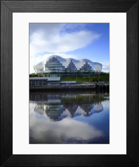 Framed Print : View of the Sage Concert Hall and Arts Centre in Gateshead on the River Tyne, Gateshead Framed Print : View of the Sage Concert Hall and Arts Centre in Gateshead on the River Tyne, Gateshead