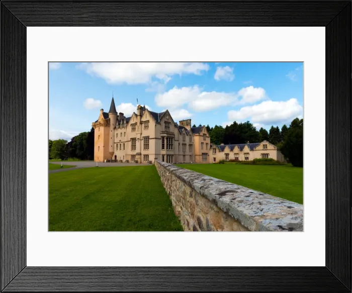 Framed Print : Brodie Castle, Moray, Scotland, United Kingdom, Europe