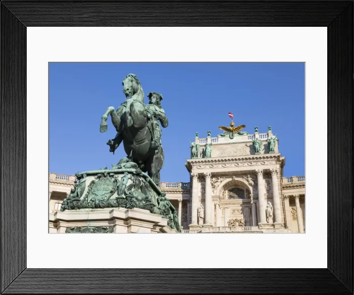 Framed Print : Equestrian statue of Archduke Charles, Hofburg, Vienna, Austria, Europe Framed Print : Equestrian statue of Archduke Charles, Hofburg, Vienna, Austria, Europe