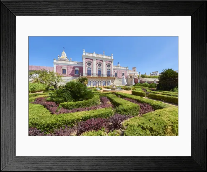 Framed Print : Entrance to Estoi Palace, in the Algarve, Portugal, Europe Framed Print : Entrance to Estoi Palace, in the Algarve, Portugal, Europe