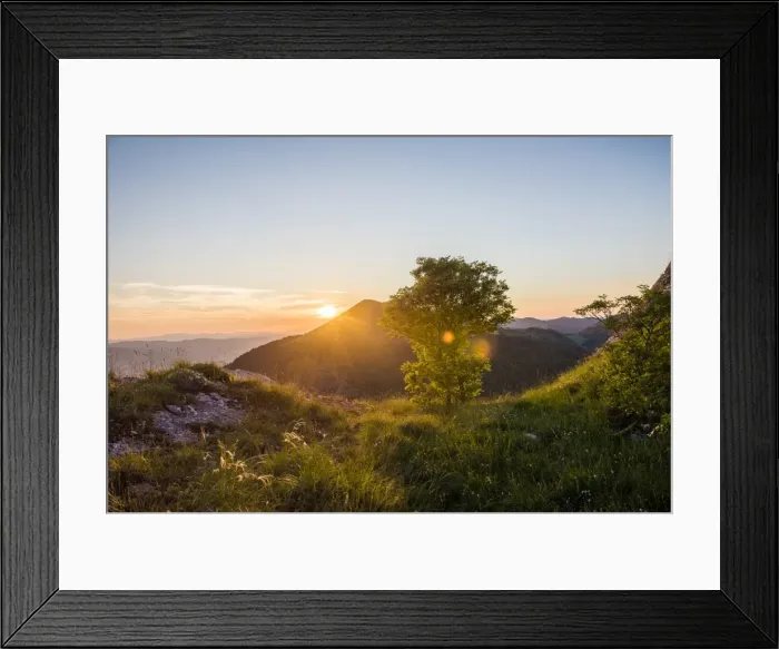 Framed Print : Sunset in spring, Gubbio, Umbria, Italy, Europe Framed Print : Sunset in spring, Gubbio, Umbria, Italy, Europe